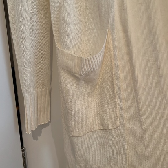 J. Crew cream linen cardigan, size S - Picture 4 of 4